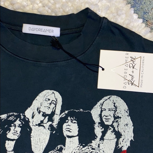 NWT Daydreamer Aerosmith Crop Long Sleeve S - Picture 3 of 6